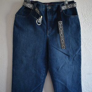 GLORIA VANDERBILT Denim Capri - NWT